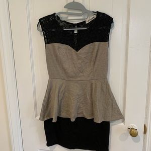 Mystic Dress bodycon peplum 8